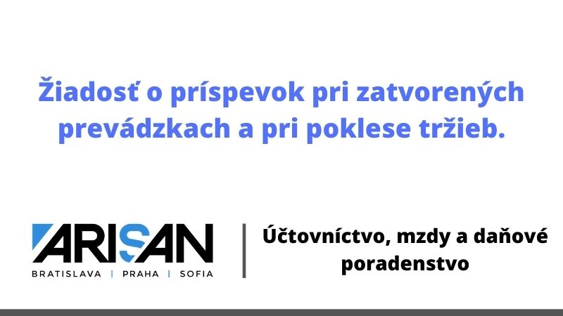 Uľahčite si vypĺňanie žiadosti o príspevok.